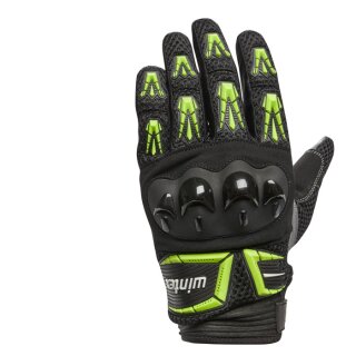 Handschuhe MX Protector Schwarz Fluolime S