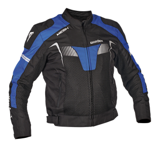 Blouson MESH wp schwarz blau