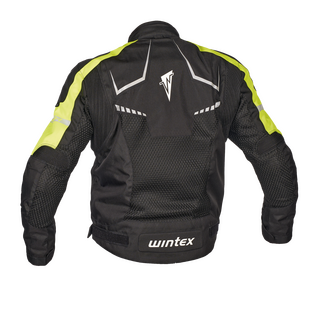 Blouson MESH wp schwarz gelb