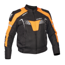 Blouson MESH wp schwarz orange