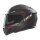 Sturzhelm NOX - N 968 Ultra schwarz matt rot M