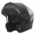 Sturzhelm NOX - N 968 Ultra schwarz matt gelb L