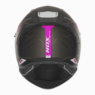 Sturzhelm NOX - N 401 Crower schwarz matt pink S