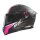 Sturzhelm NOX - N 401 Crower schwarz matt pink S