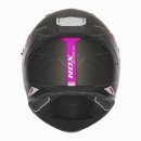 Sturzhelm NOX - N 401 Crower schwarz matt pink M