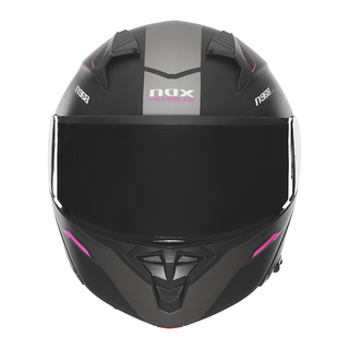 Sturzhelm NOX - N 968 Ultra Lady schwarz matt pink XS