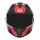 Sturzhelm NOX - N 401 Crower schwarz matt rot XS