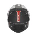 Sturzhelm NOX - N 401 Crower weiss rot schwarz