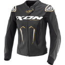 Lederjacke IXON - Vortex 3 Lady schwarz gold