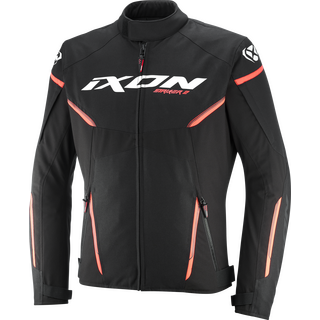 Blouson IXON - Striker 2 schwarz weiss rot S