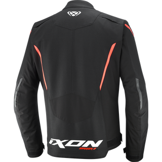 Blouson IXON - Striker 2 schwarz weiss rot S