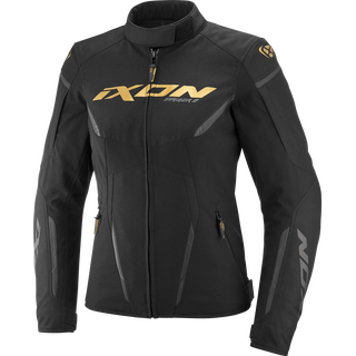 Blouson IXON - Striker 2 lady schwarz gold