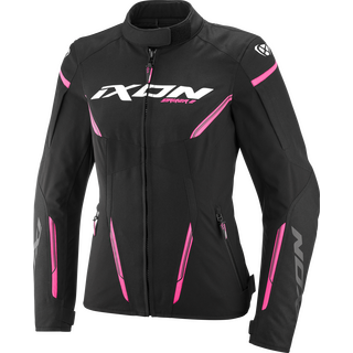 Blouson IXON - Striker 2 lady schwarz pink