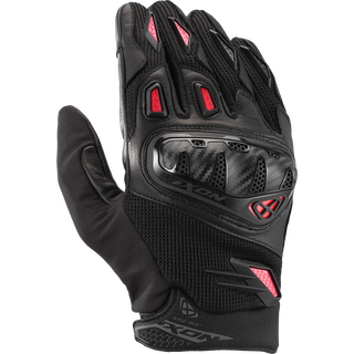 Handschuhe IXON - Rise  Air 2 schwarz fluorot