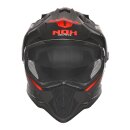 Sturzhelm NOX - N 312 Vapor schwarz matt rot