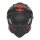 Sturzhelm NOX - N 312 Vapor schwarz matt rot XS