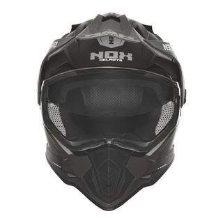 Sturzhelm NOX - N 312 Vapor schwarz matt titanium