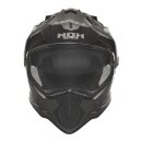 Sturzhelm NOX - N 312 Vapor schwarz matt titanium 2XL