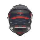 Sturzhelm NOX - N 312 Vapor blau rot XS