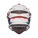 Sturzhelm NOX - N 312 Vapor weiss blau rot S