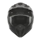 Sturzhelm NOX - MX Gradiant schwarz matt silber M