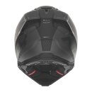 Sturzhelm NOX - MX Gradiant schwarz matt silber L