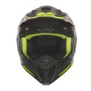 Sturzhelm NOX - MX Gradiant schwarz matt gelb S