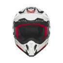 Sturzhelm NOX - MX Gradiant weiss rot schwarz S