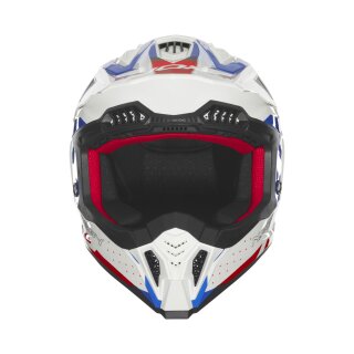 Sturzhelm NOX - MX Gradiant weiss rot blau XS