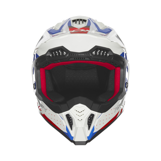 Sturzhelm NOX - MX Gradiant weiss rot blau XL