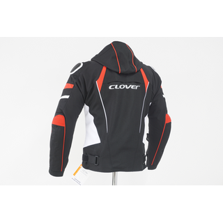 Blouson CLOVER Rainblade 3 wp schwarz rot