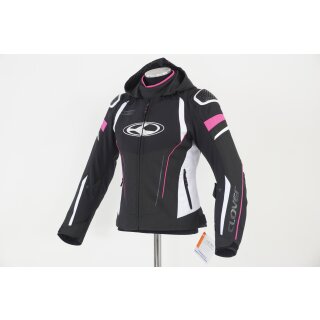 Blouson CLOVER Rainblade 3 wp schwarz fuchsia