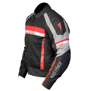 Blouson GLIDER mesh wp Schwarz Rot S