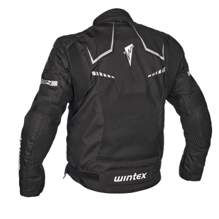 Blouson MESH wp schwarz wei S