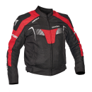 Blouson MESH wp schwarz rot S