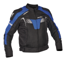 Blouson MESH wp schwarz blau S