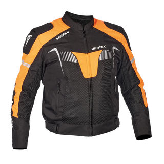 Blouson MESH wp schwarz orange S