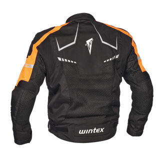 Blouson MESH wp schwarz orange S