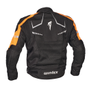 Blouson MESH wp schwarz orange M