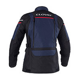 Endurojacke CLOVER Outland 2 blau schwarz rot S