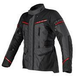 Endurojacke CLOVER Storm 4 wp schwarz grau rot