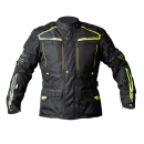 Endurojacke NAVIGATOR Schwarz Fluogelb M