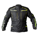 Endurojacke NAVIGATOR Schwarz Fluogelb XL