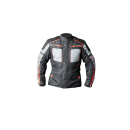 Endurojacke NAVIGATOR Schwarz Grau Rot 2XL