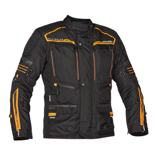 Endurojacke NAVIGATOR schwarz orange S