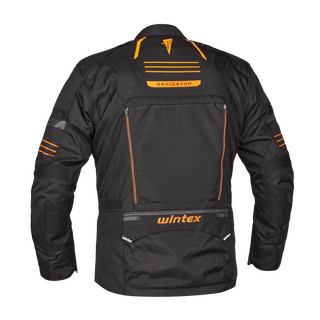 Endurojacke NAVIGATOR schwarz orange S