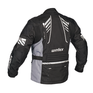 Endurojacke NEVADA schwarz weiss