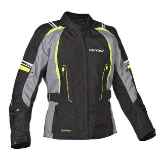 Endurojacke XANTIA lady Schwarz Fluolime XS