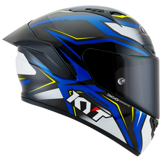 Sturzhelm KYT NZ R.- Stride Blau Wei XS