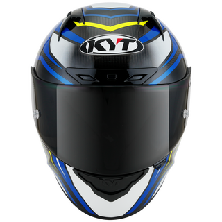 Sturzhelm KYT NZ R.- Stride Blau Wei XS